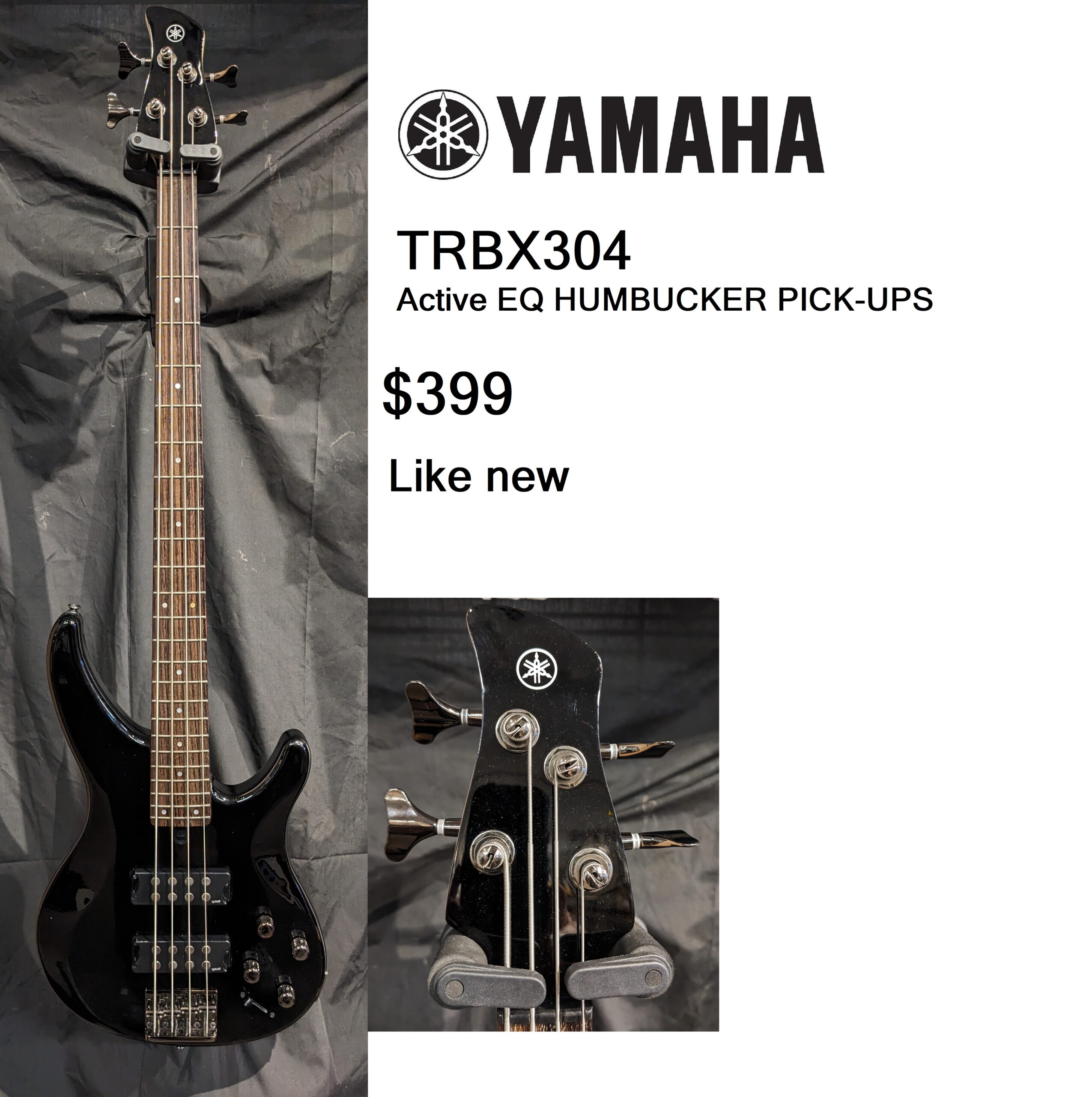 Yamaha trbx304 deals used