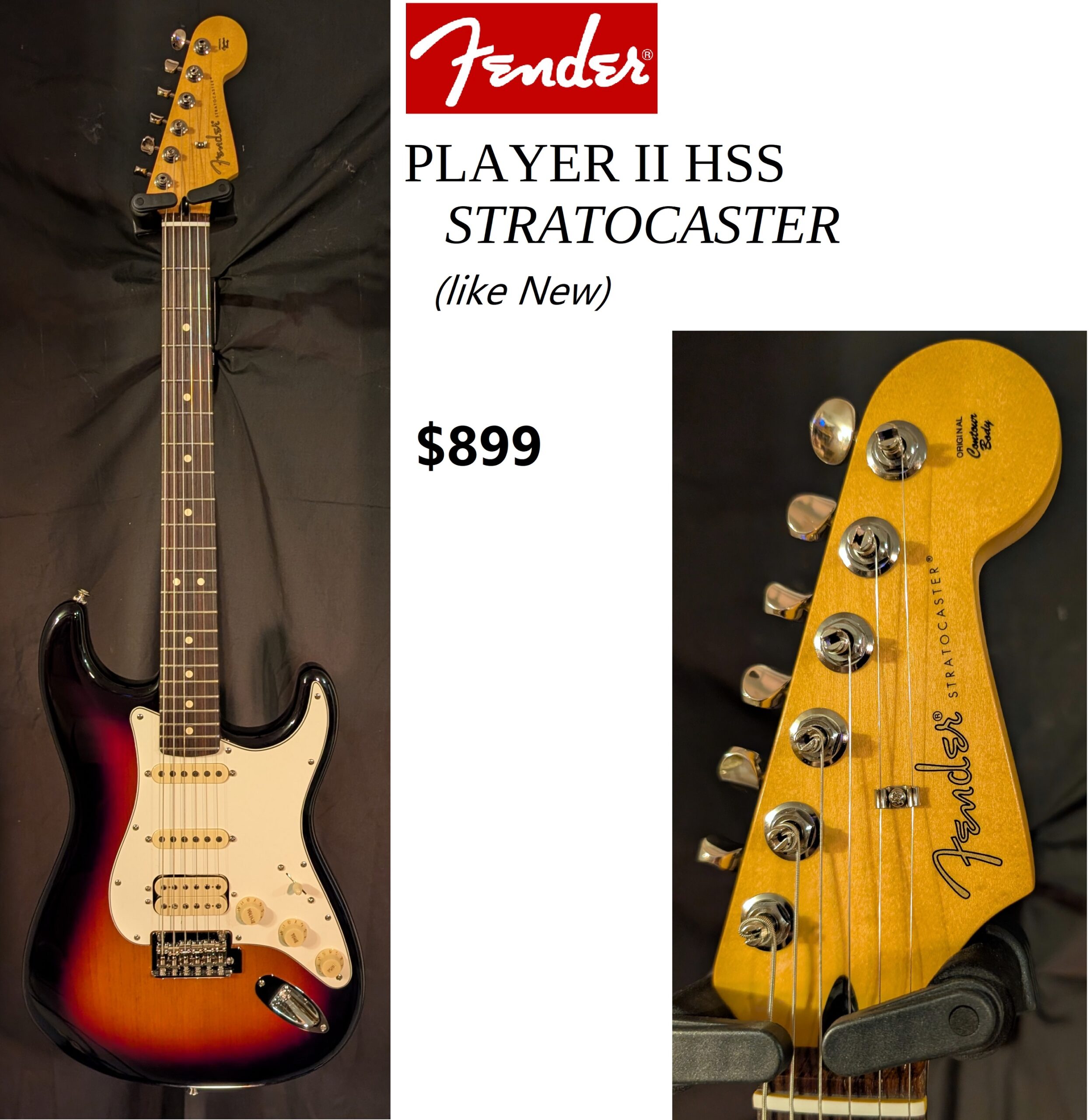 Used HSS Stratocaster