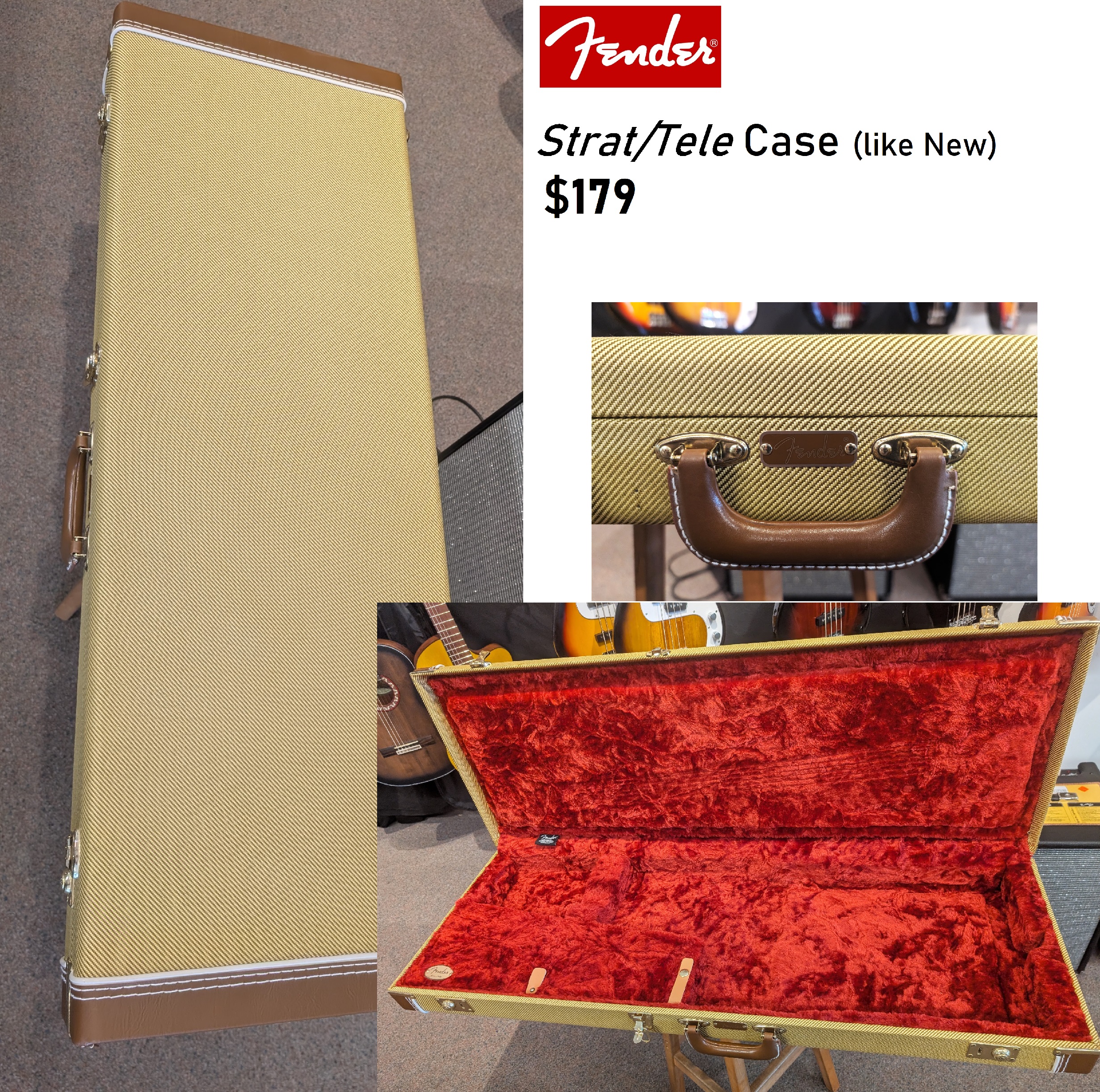 Used fender case